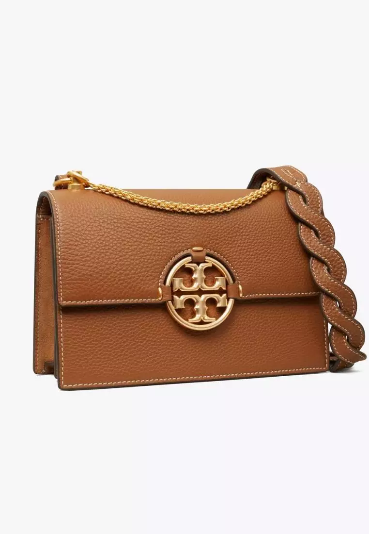Tory Burch Small Miller Shoulder Bag Light Umber