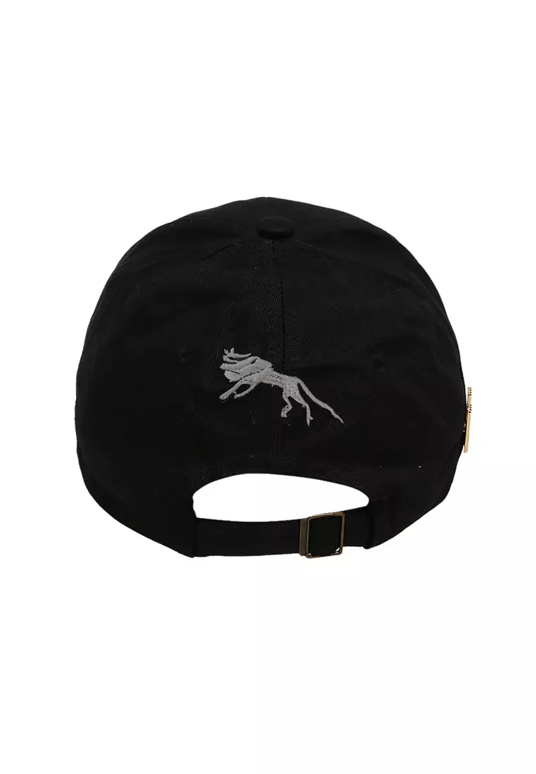 Drsh Cap Basebal Unisex Colorado Sport Casual Comfortable Resizable Strap Material Cotton ORIGINAL - Black