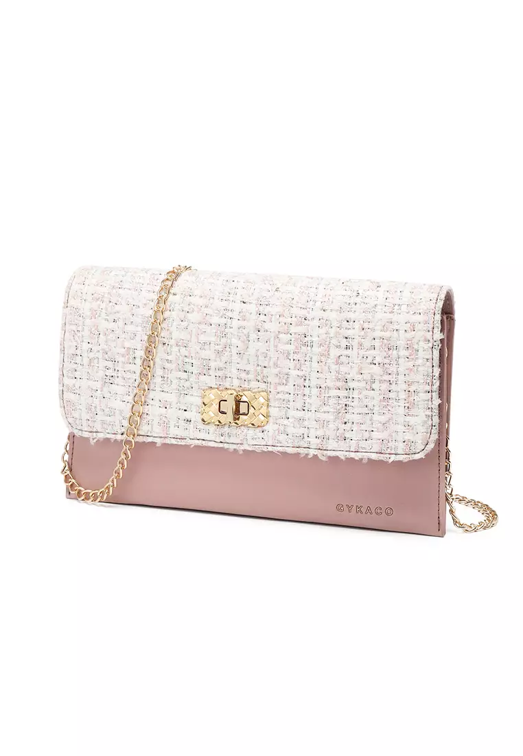 GYKACO BRIGITTA Pink - Dompet & Clutch Wanita - Fashion Wallet & Clutch