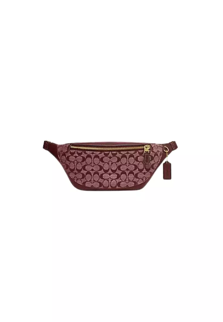 Red coach sales fanny pack