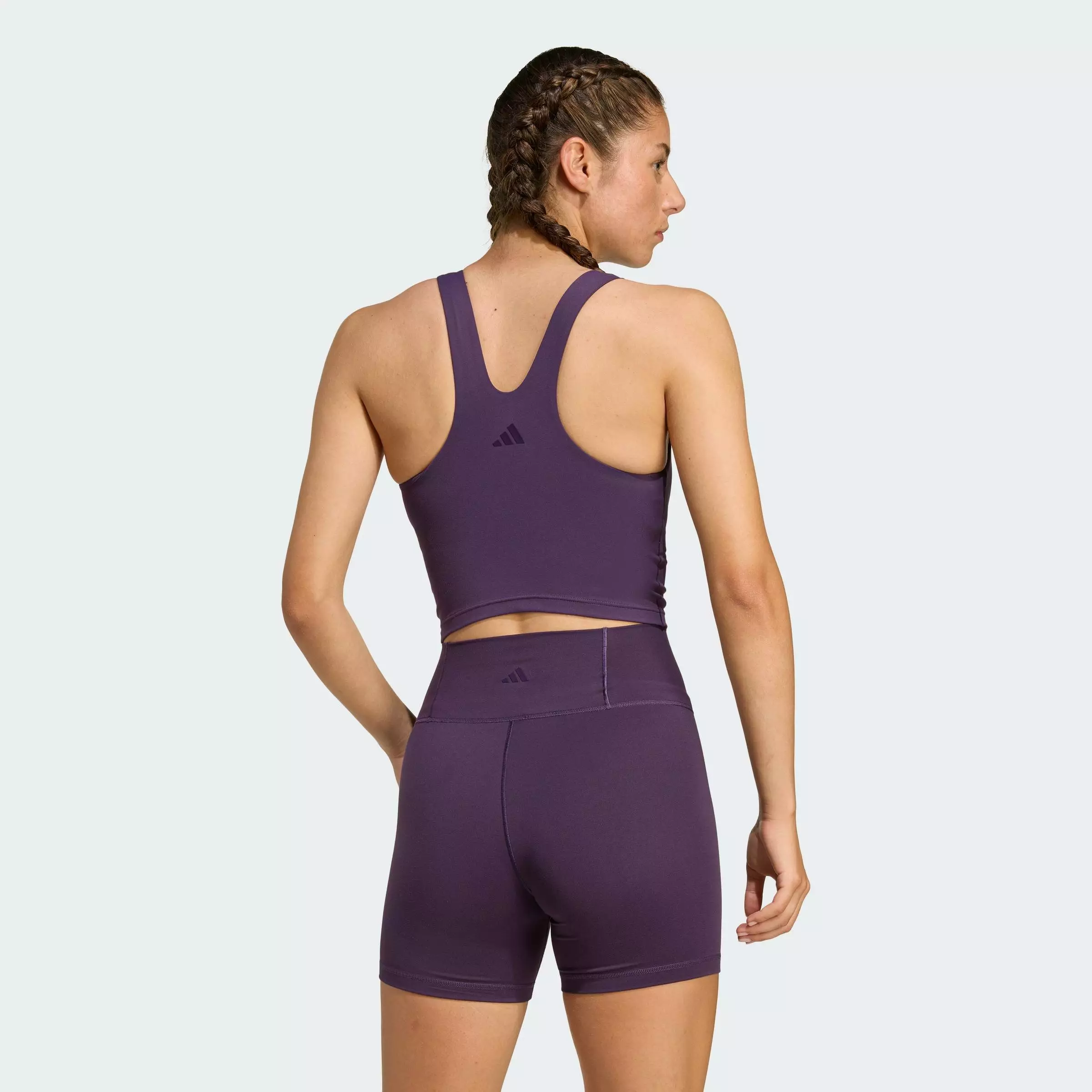 Gym & Training All Me Medium Support Bra Tank Top Women Purple JW4859