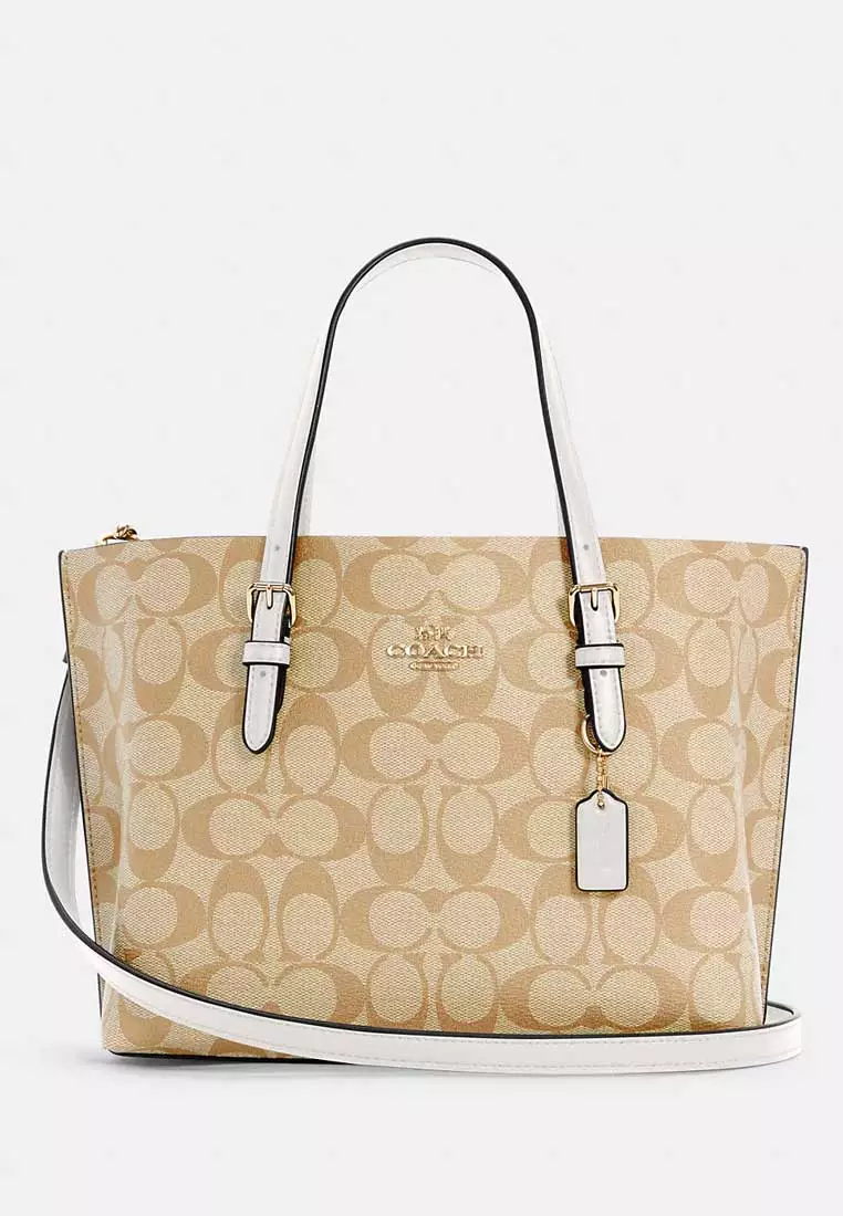 COACH Mollie Tote 25 In Signature Canvas