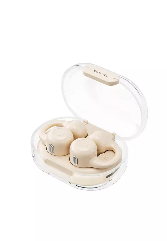 BA70 HiFi TWS Ear Clip Bluetooth Earbuds Wireless Earphone w/ HD Call Voice & Noise Reduction
