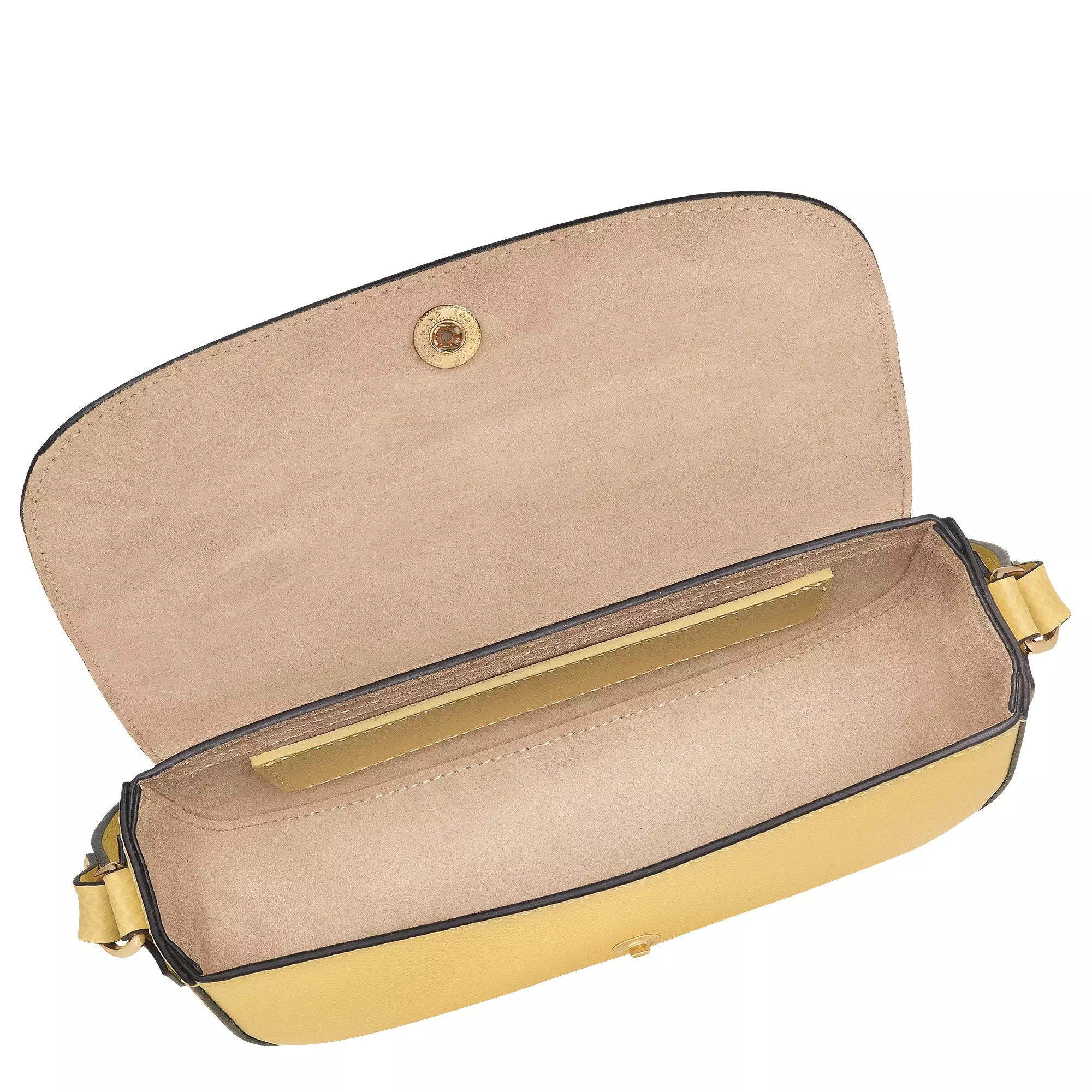 Épure S Crossbody Bag in Leather - Yellow Chick