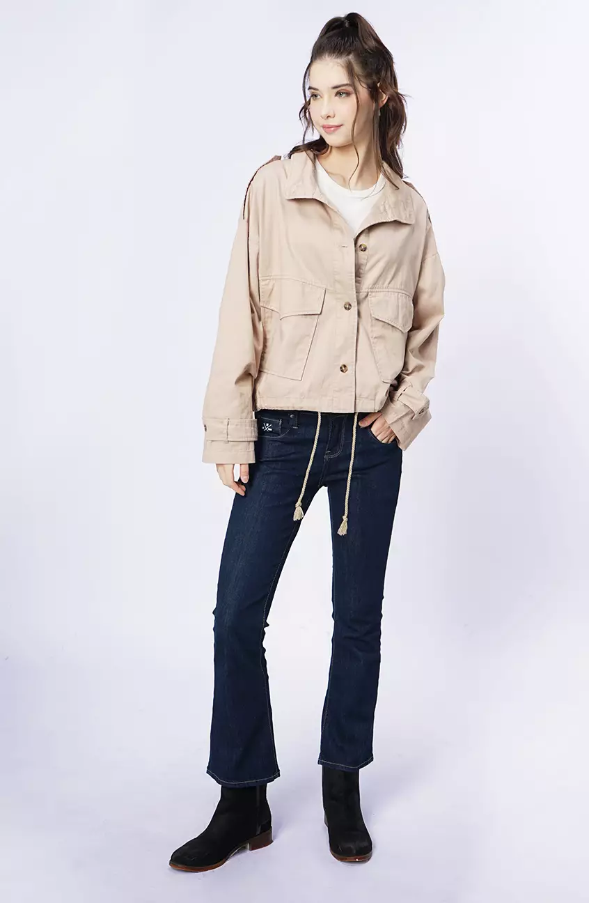 Jaket Wanita Ceisya Khaki