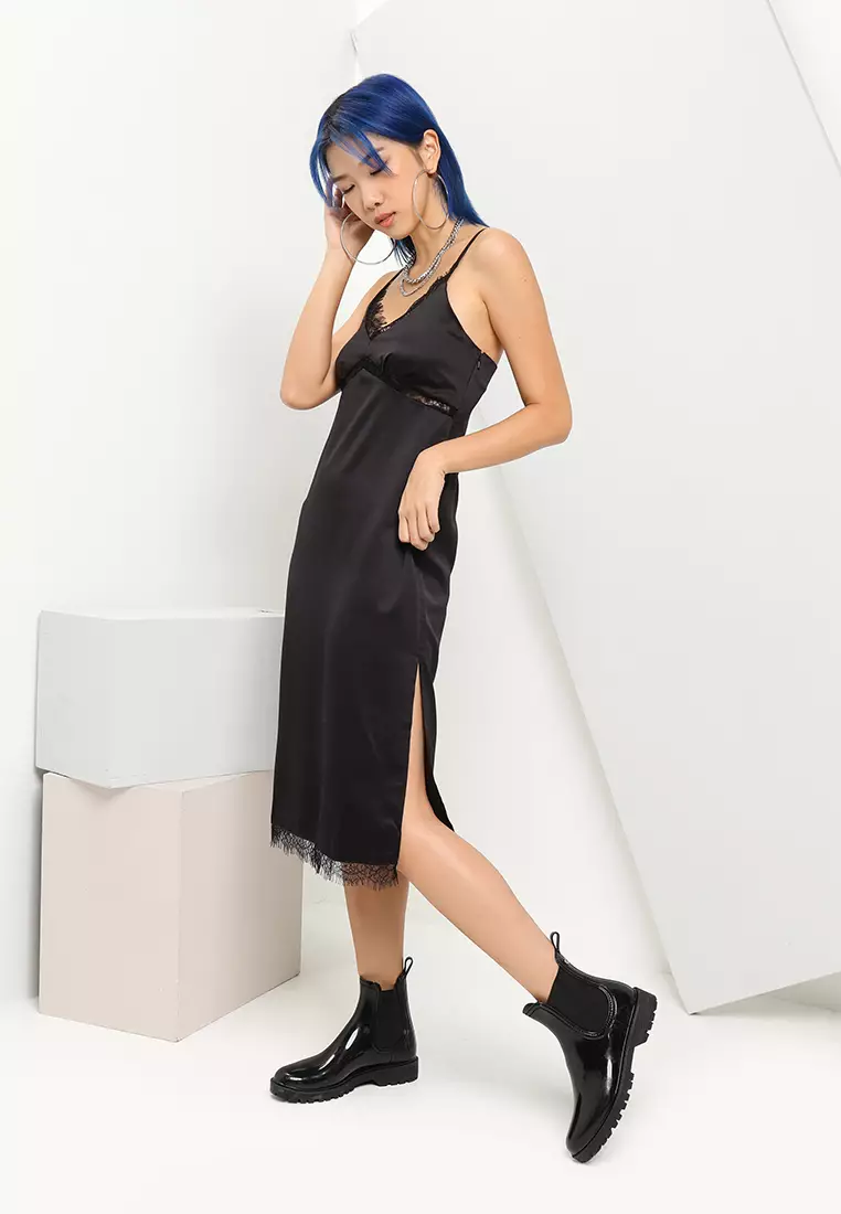 Topshop petite on sale slip dress