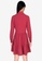 ZALORA BASICS red Long Sleeve Tiered Shirt Dress 6DB42AAEBEBE54GS_2