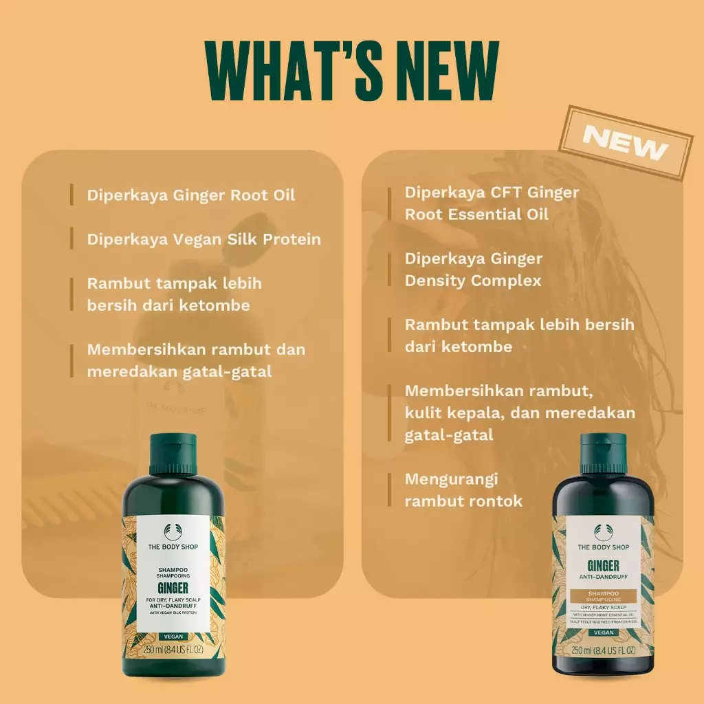 Ginger Anti Dandruff Shampoo 250ml