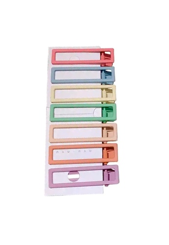 Glamorbit multi 7 In 1 Multi Colour Hair Clips Set 79CE8AC56814DEGS_1