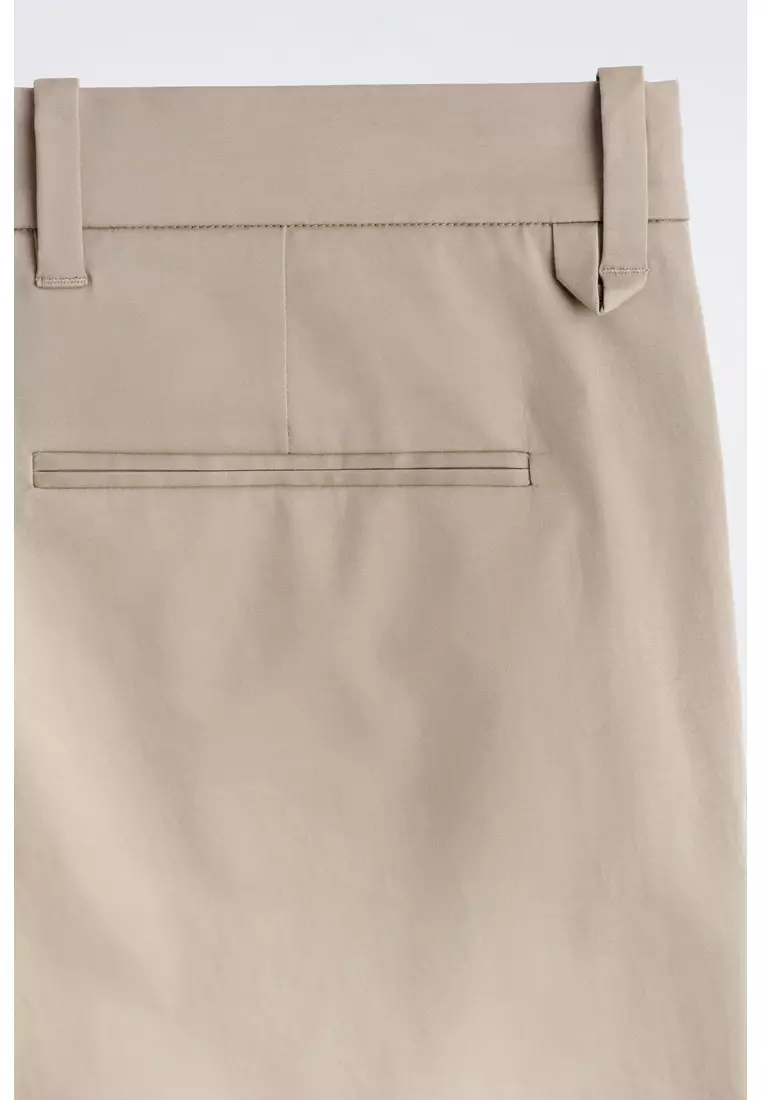 TAILORED SLIM-FIT TROUSERS