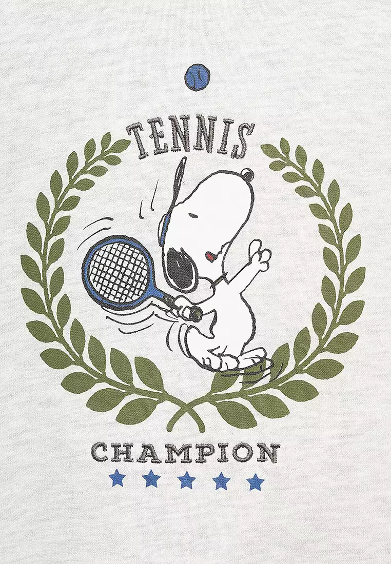 Snoopy-Print Sweatshirt