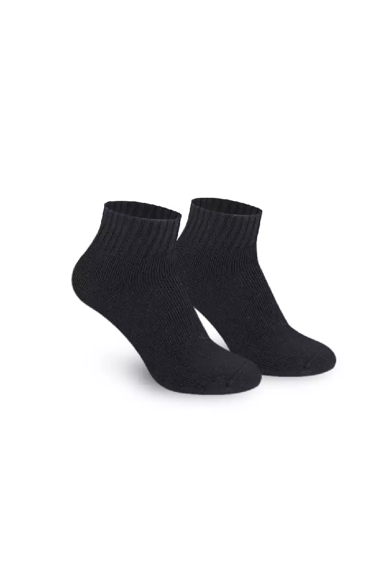 Knit Men’s Cotton Ankle 3-in-1 Thick Sports Socks KMSKG1