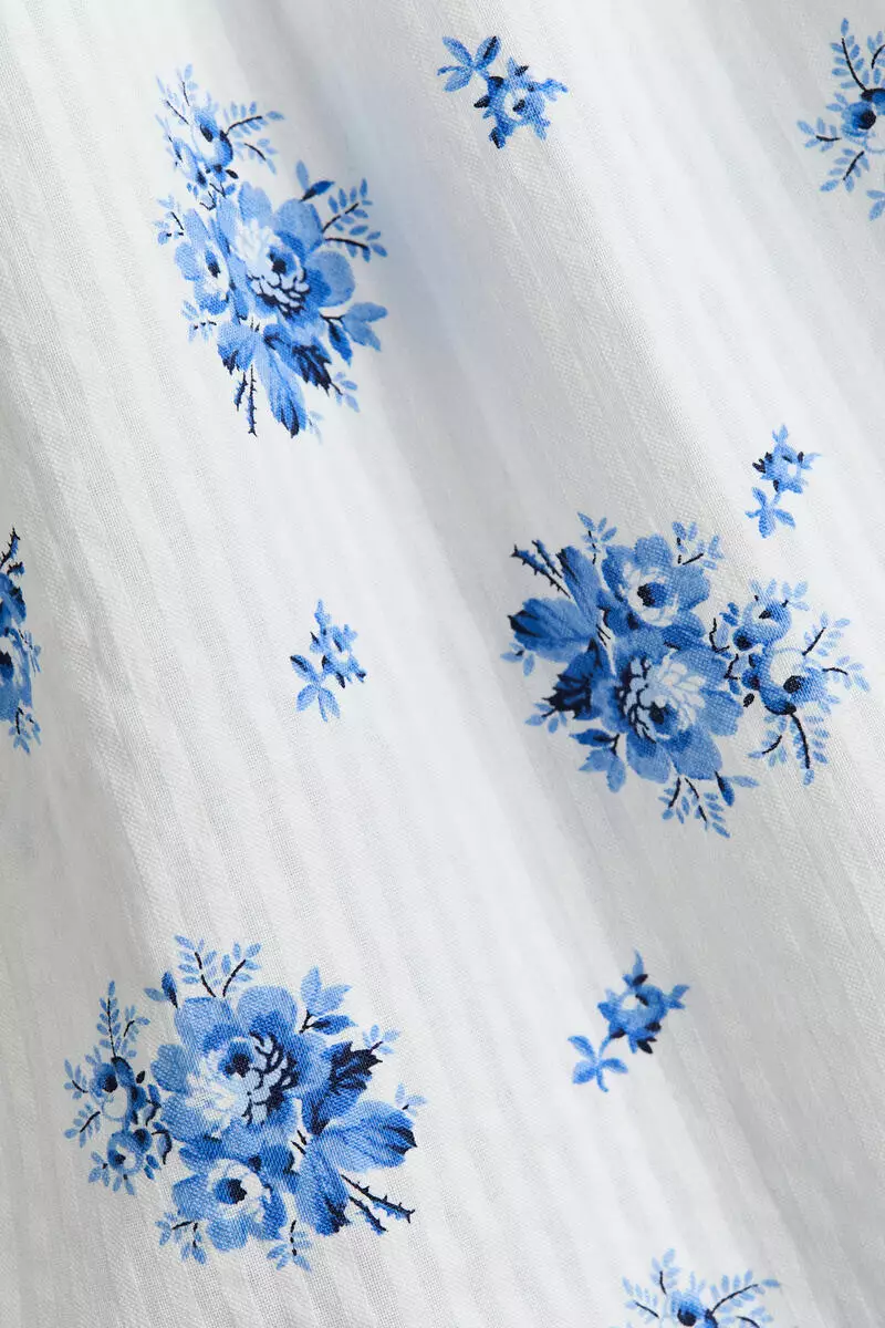 Cotton seersucker dress