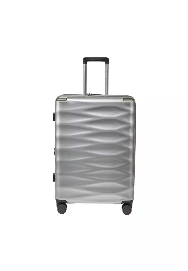 Crossing Arc Pc Upright Large Luggage 28" (Silver)
