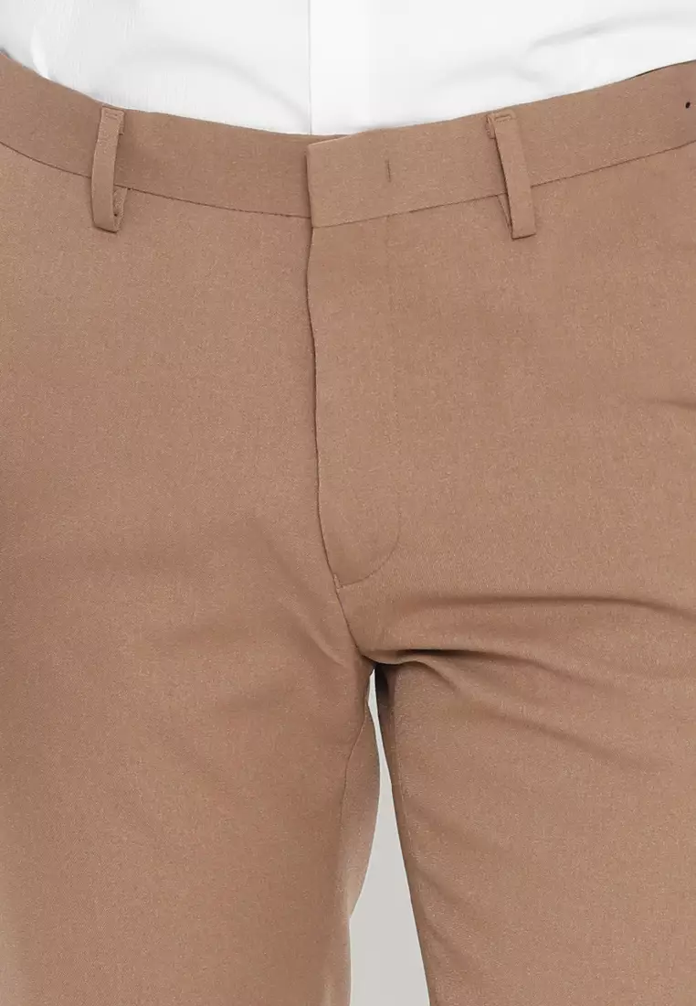 Jobb Bellwool-B Celana Panjang Pria Modern Slim Fit Coklat 3