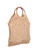 London Rag beige Handmade Cotton Crochet Bag in Beige 7C0BAACB6776E7GS_2