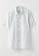 LC WAIKIKI blue Regular Fit Short Sleeve Patterned Men's Shirt F7379AA73E1FB1GS_6