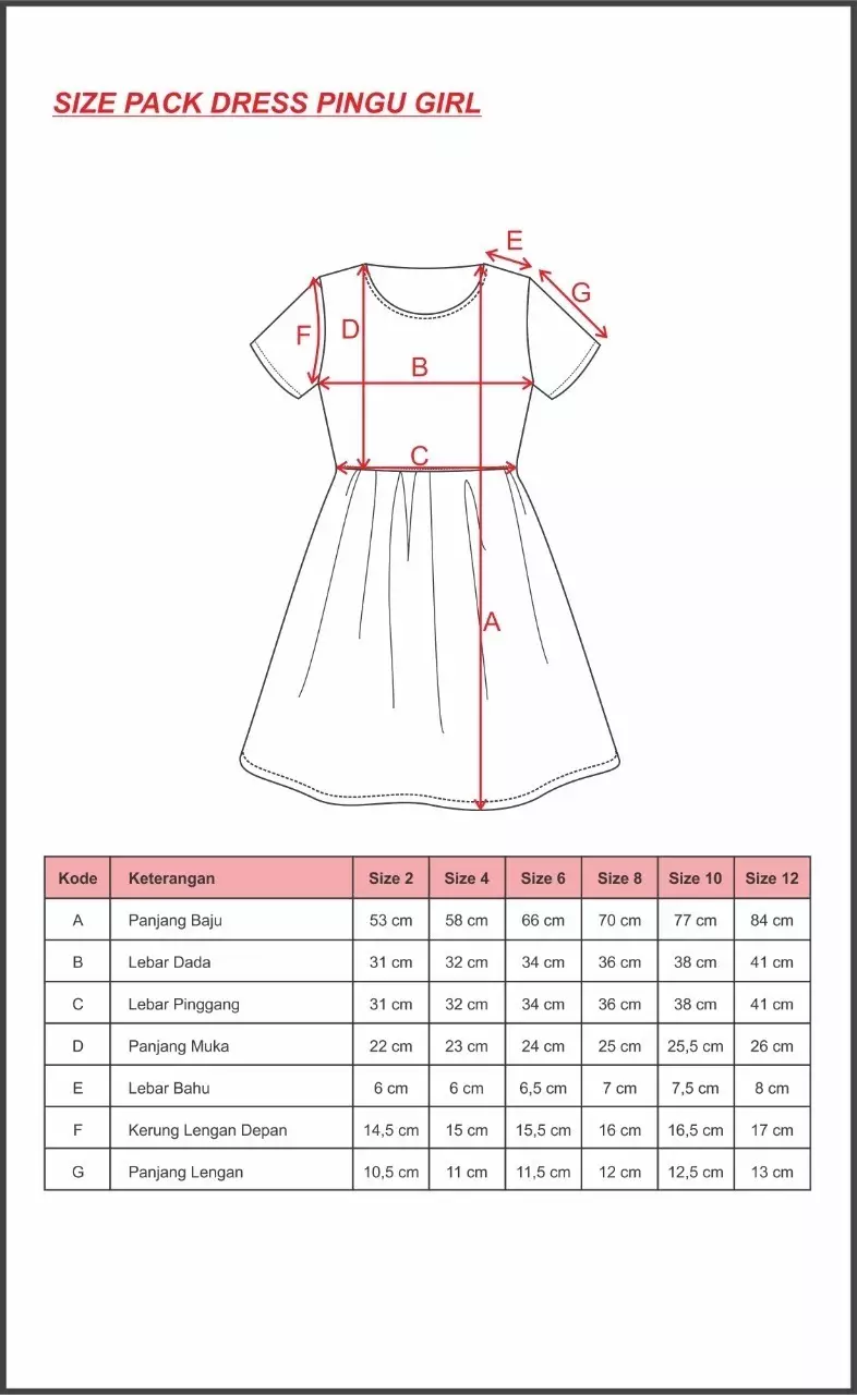 Pingu Dress Anak Perempuan Printing Flower Pendek Abu Muda 90500334G