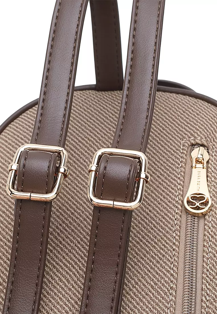 Women's Mini Backpack (背囊) - 棕色