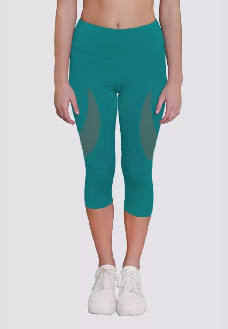 Buy Danskin Fit Curves High Waist Capri with Gusset Women Activewear 2024  Online