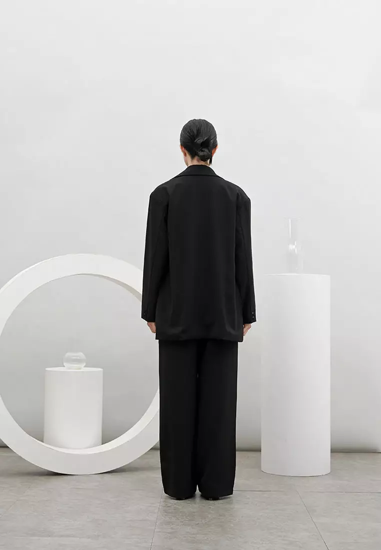 Capsule Maxi Pants in Black