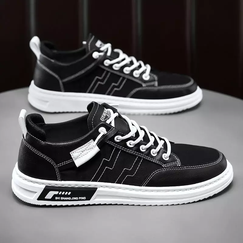 Sepatu Pria Casual Sneakers Cowok Bahan Ringan Q609