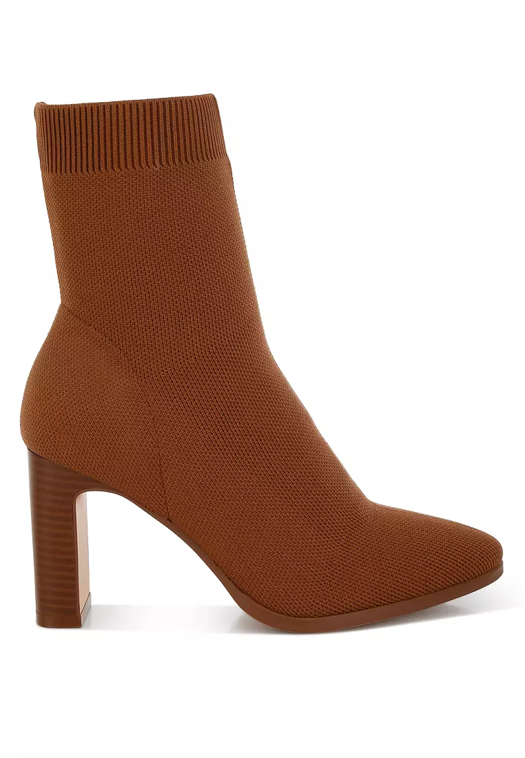 Discount on London Rag  shoes - SKU: Flyknit Ankle Boots In Black