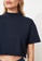 Trendyol navy High Collar Crop Knitted T-Shirt 5D33CAA4312D71GS_3