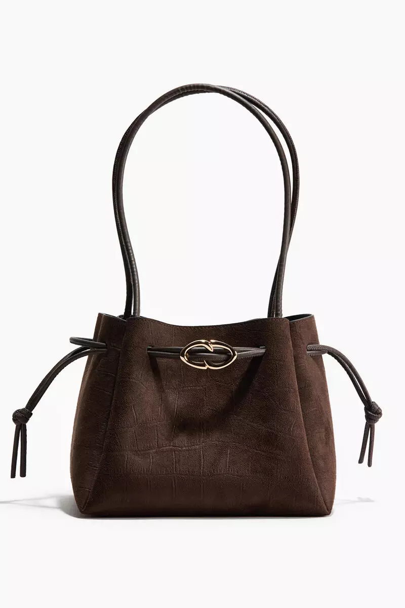 Buy H&M Drawstring-detail shoulder bag 2025 Online | ZALORA