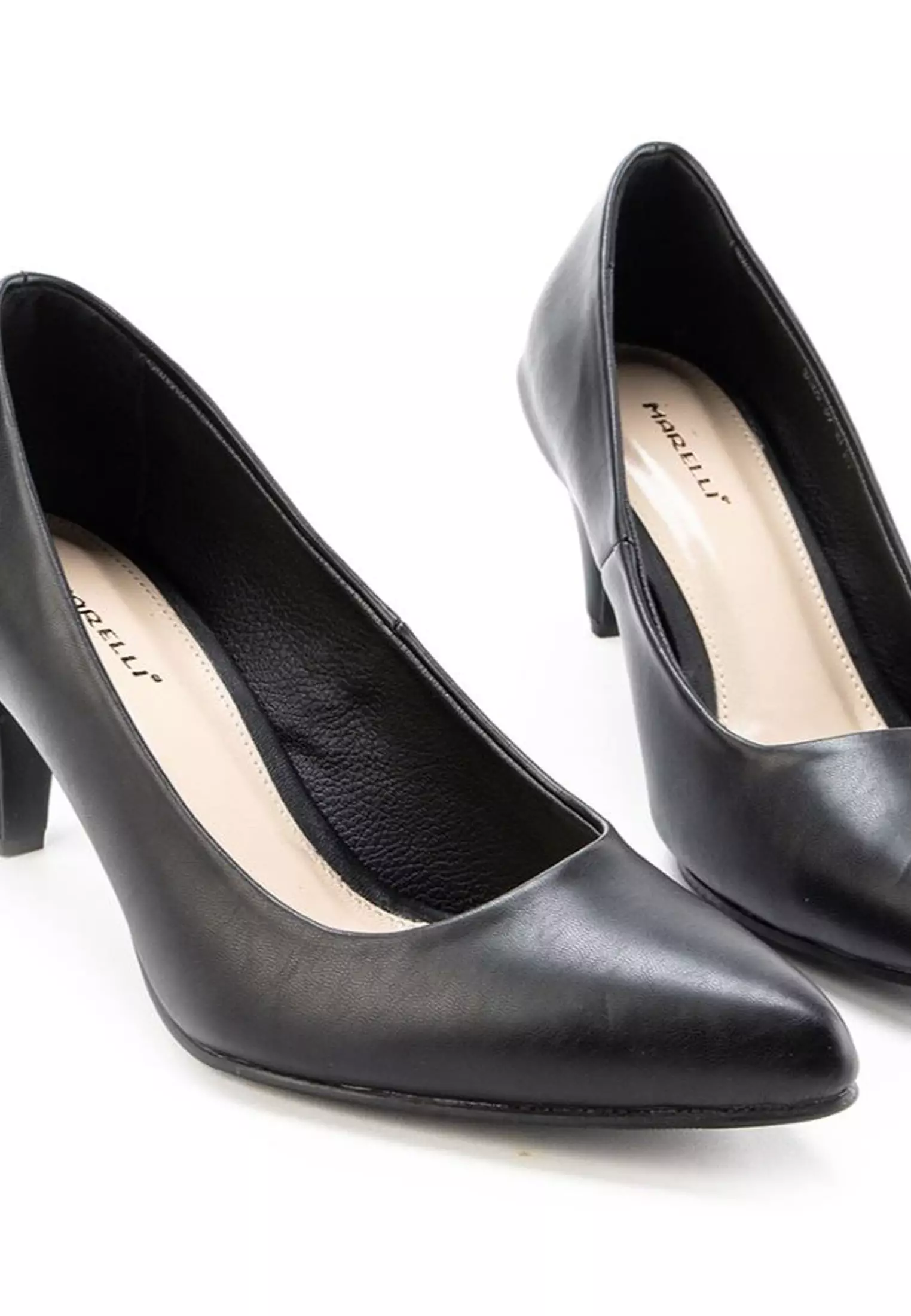 Jasmine Sepatu Pantofel Wanita Kantor Pumps - Black