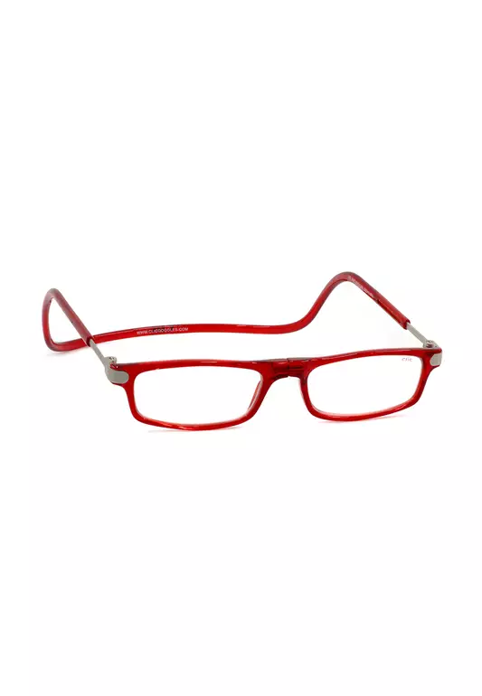 Evolution Magnetic (Red) +2.75 Reading Glasses for 58-59 Years Old