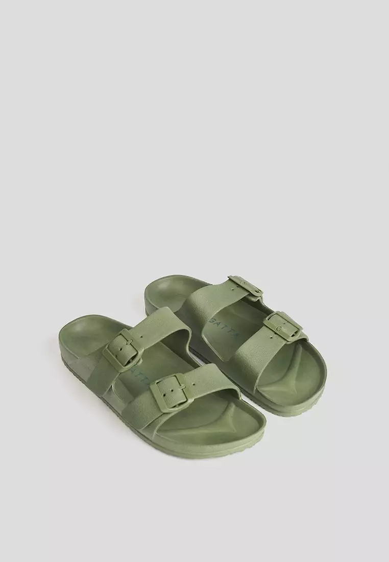 Men's Double Strap Slides