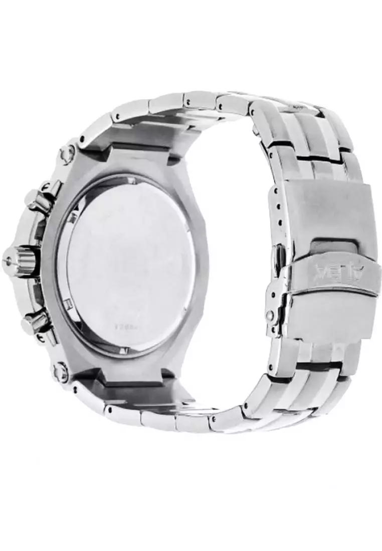 Jam Tangan Pria Alba Active Original Garansi Resmi AF3E05 AF3E05X1 Strap Stainless Steel Silver Chronograph