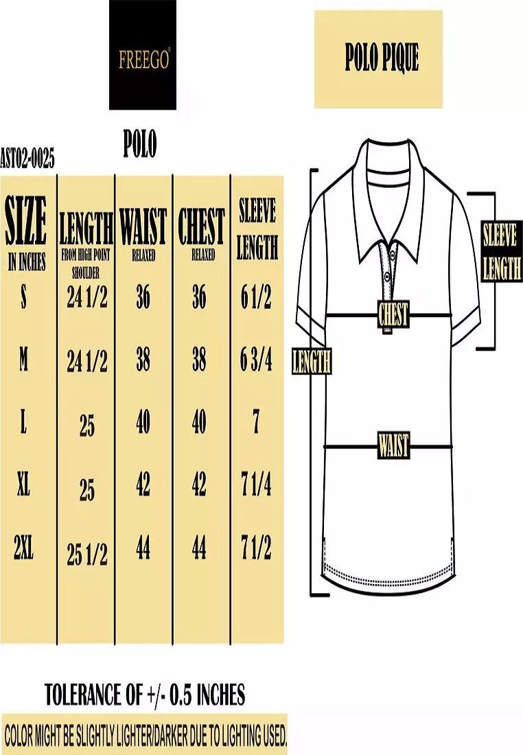 Pique Short Sleeve Polo