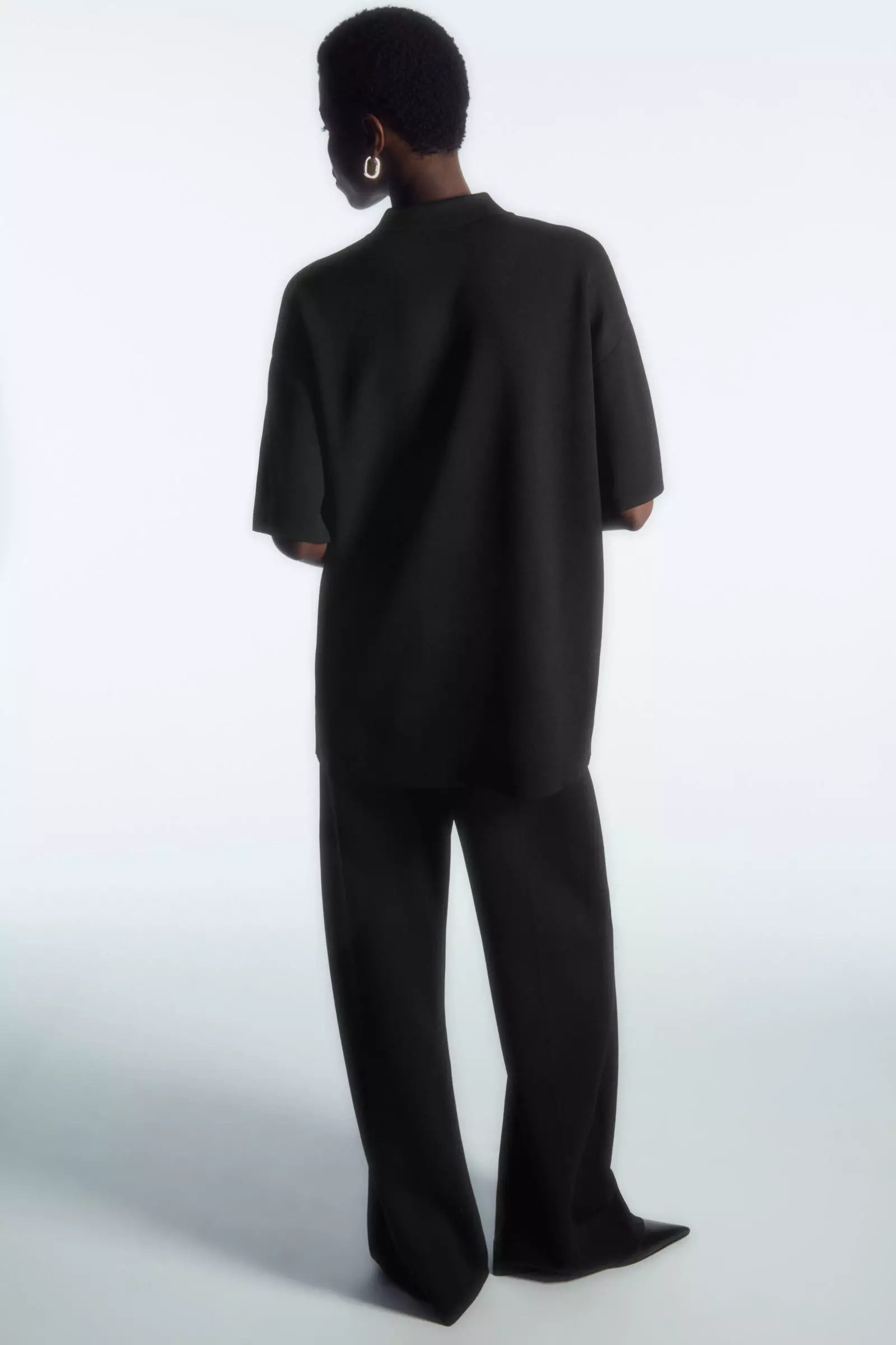 Double-Faced Knitted Trousers