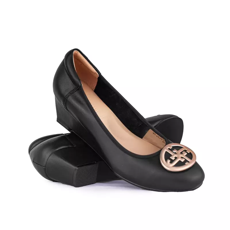 Sepatu Casual Formal Wanita Gino Mariani Clarice Black