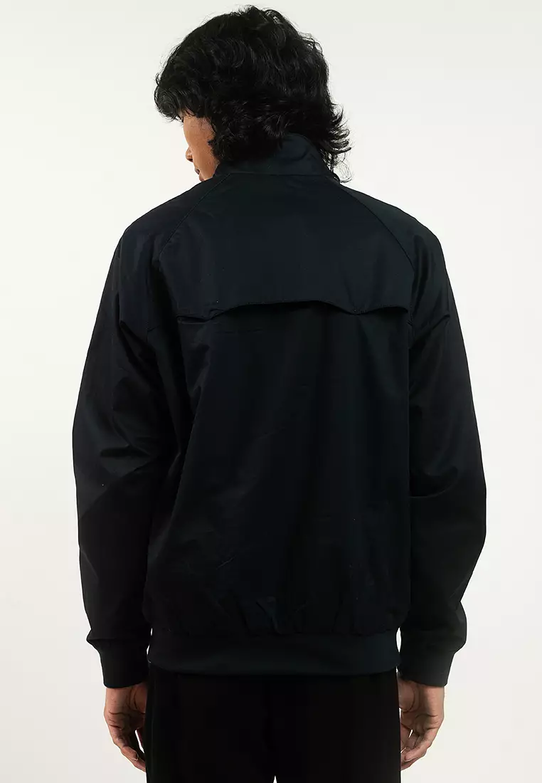 Signature Check Lined Harrington Jacket