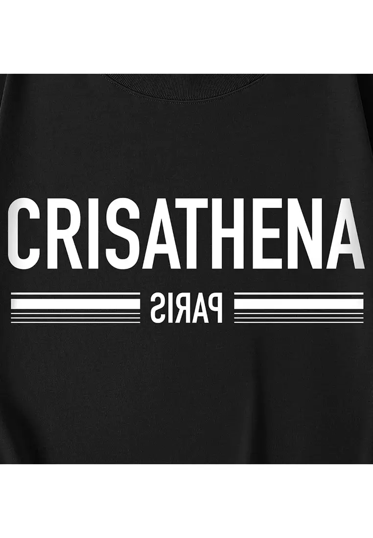 Pairs 印花T恤(黑色)