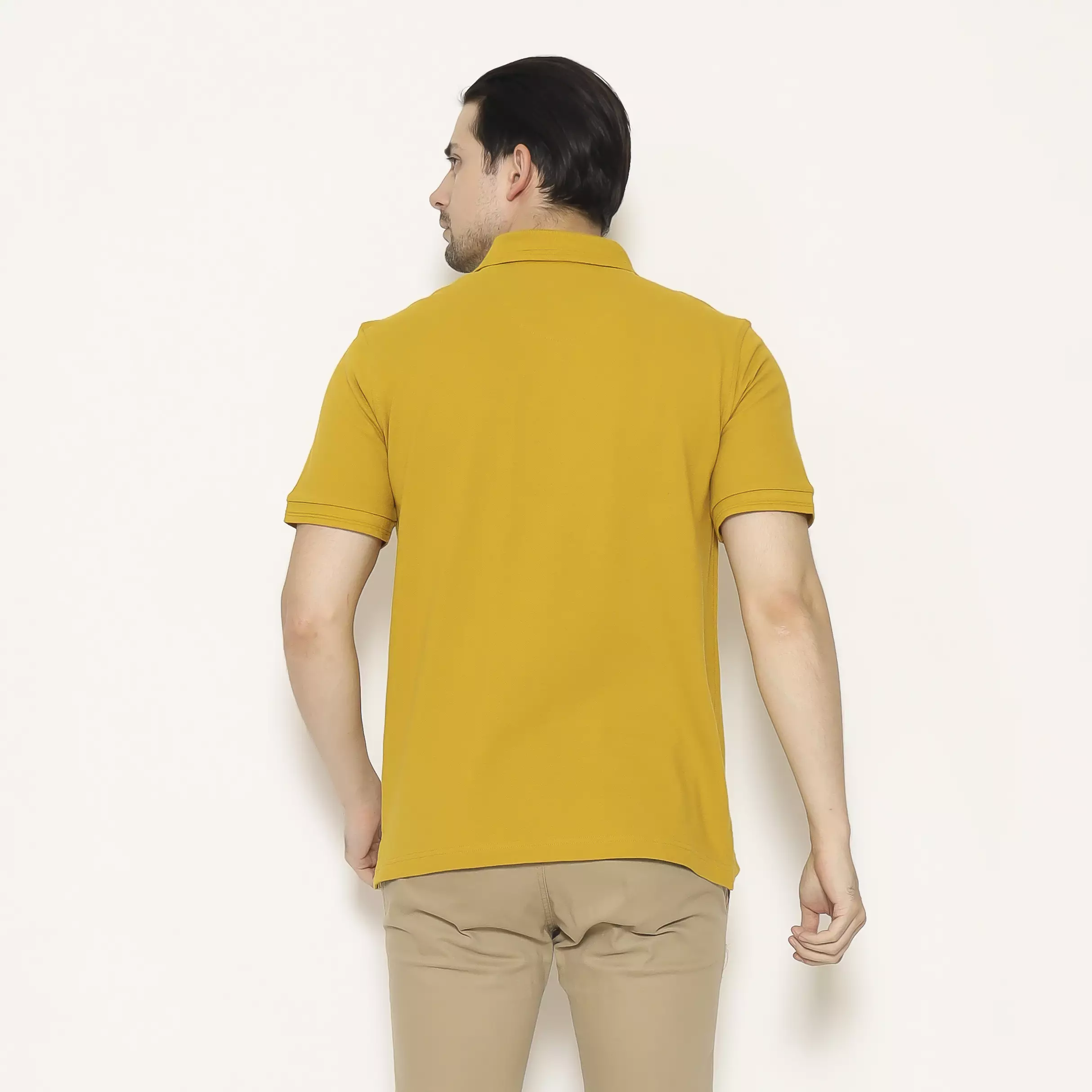 AMK Kaos POLO Solid Lengan Pendek PS ASUKA S/S Camel