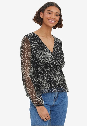 Buy Vero Moda Kaya Fall Long Sleeves Top 2023 Online | ZALORA Singapore