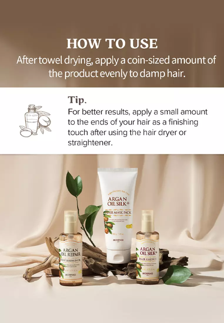 SKINFOOD - Argan Oil Repair Plus Heat Serum In Oil