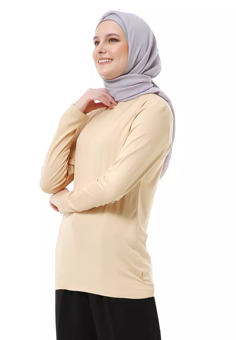 Zlora Manset Atasan Wanita Motif Long Sleeve Reguler Fit  - Coksu