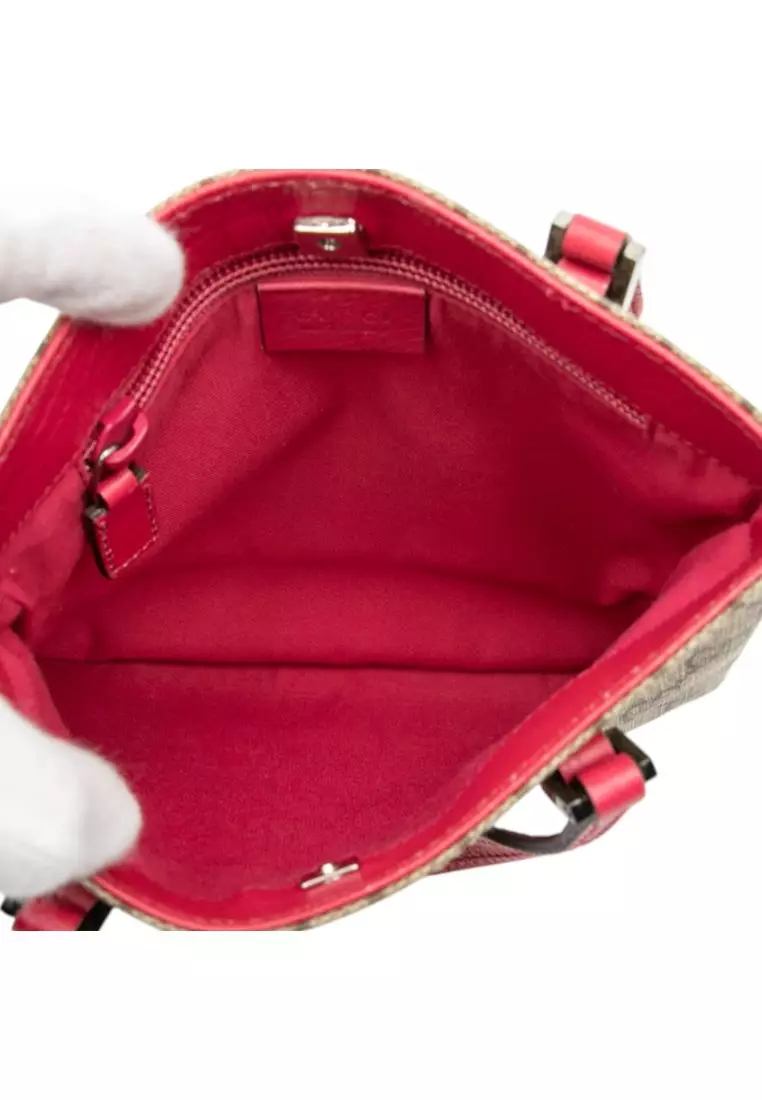 Pre-Loved Gucci Gg Supreme Handbag