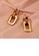 Glamorousky silver Fashion Simple Plated Gold Geometric Square Earrings 91D3FACEE0E307GS_3