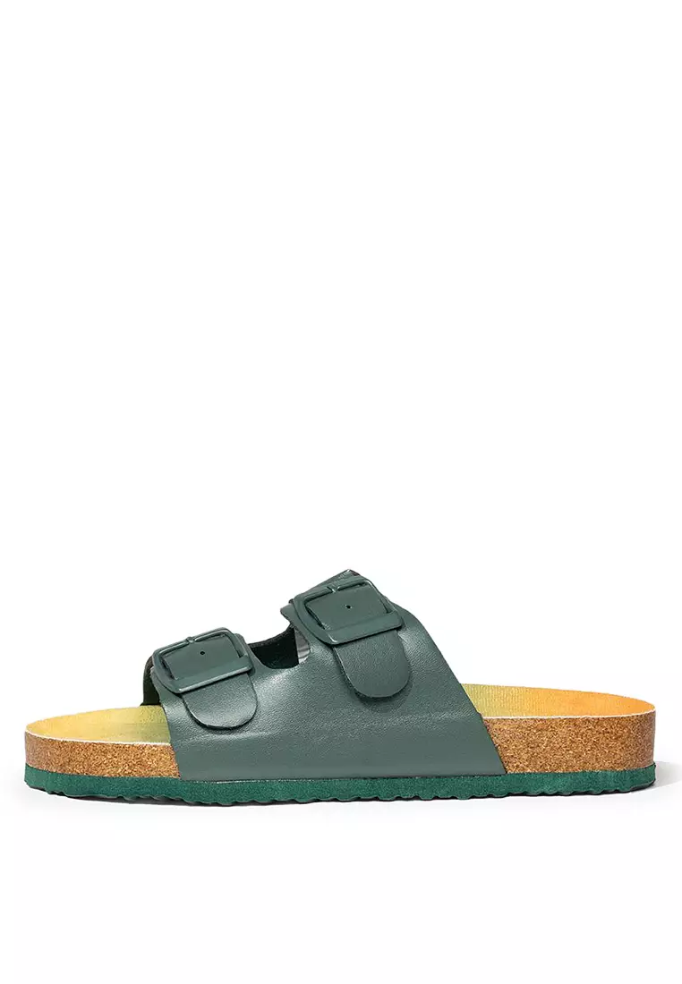 Discount on DeFacto  shoes - SKU: Khaki Slipper