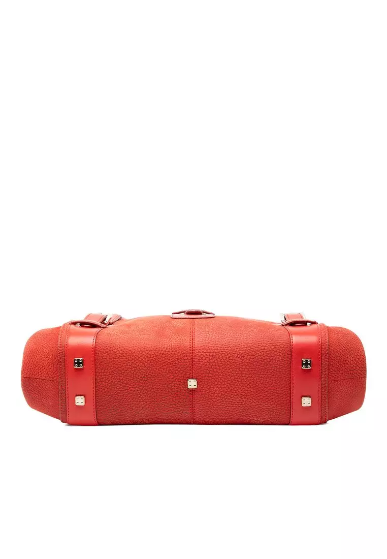Pre-Loved Loewe Nubuck Senda Handbag