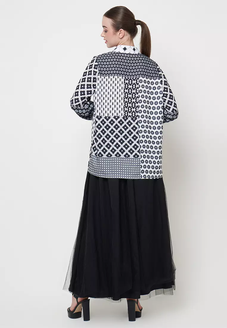 Kamilaa by Itang Yunasz Kara Shirt Black