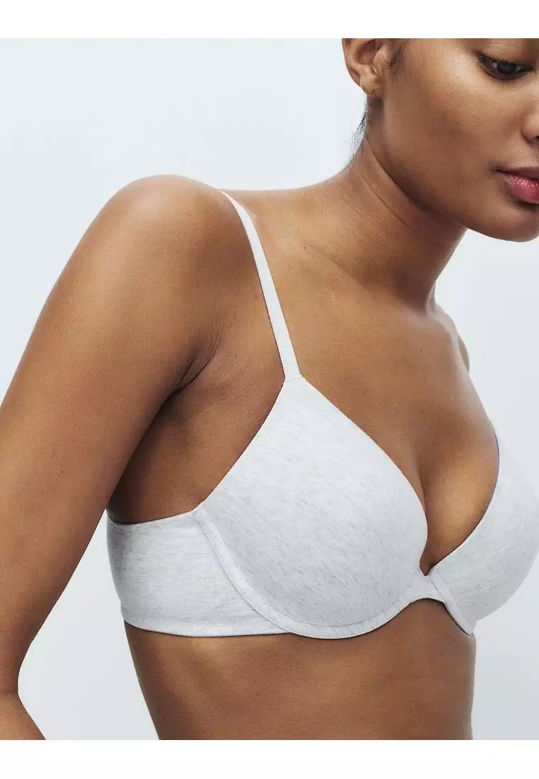 3pk Wired Plunge T-Shirt Bras