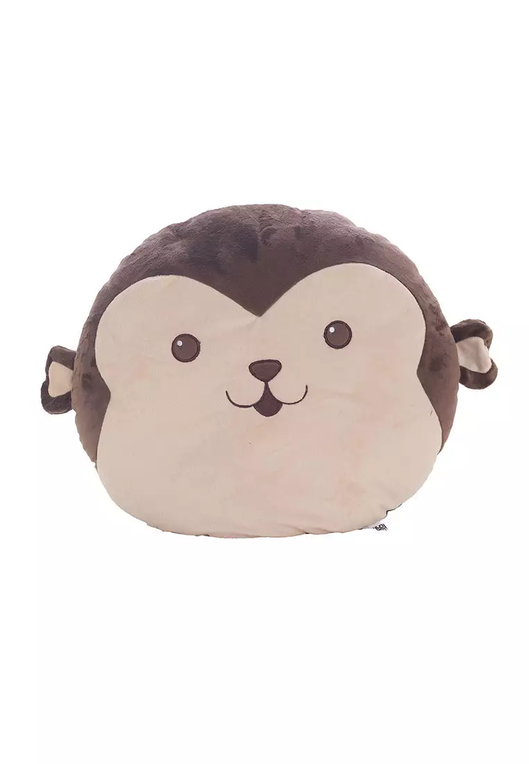 Boneka Plush Binatang Onimal Monkey - Monyet Coklat 44 cm