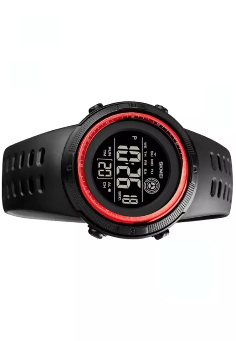 Jam Tangan Digital Pria Waterproof Many Function Strap Tali Material PU Silicone BY27 ORIGINAL